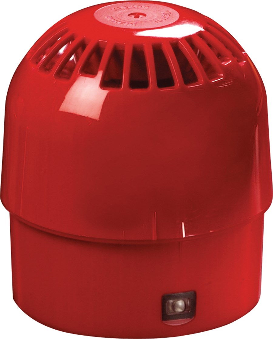55000041USA XP95A OpenArea Sounder Red Body Isolating